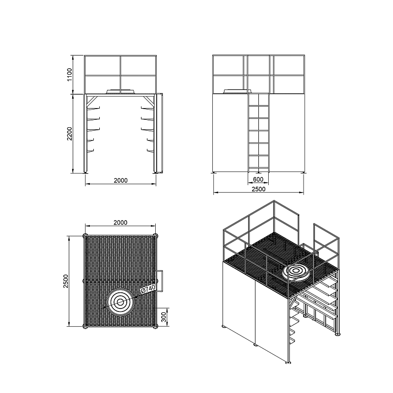 Учебно-тренировочный полигон "Кабельная галерея"